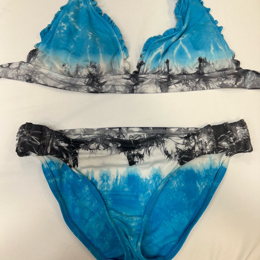 Tie dye lucky brand bikini